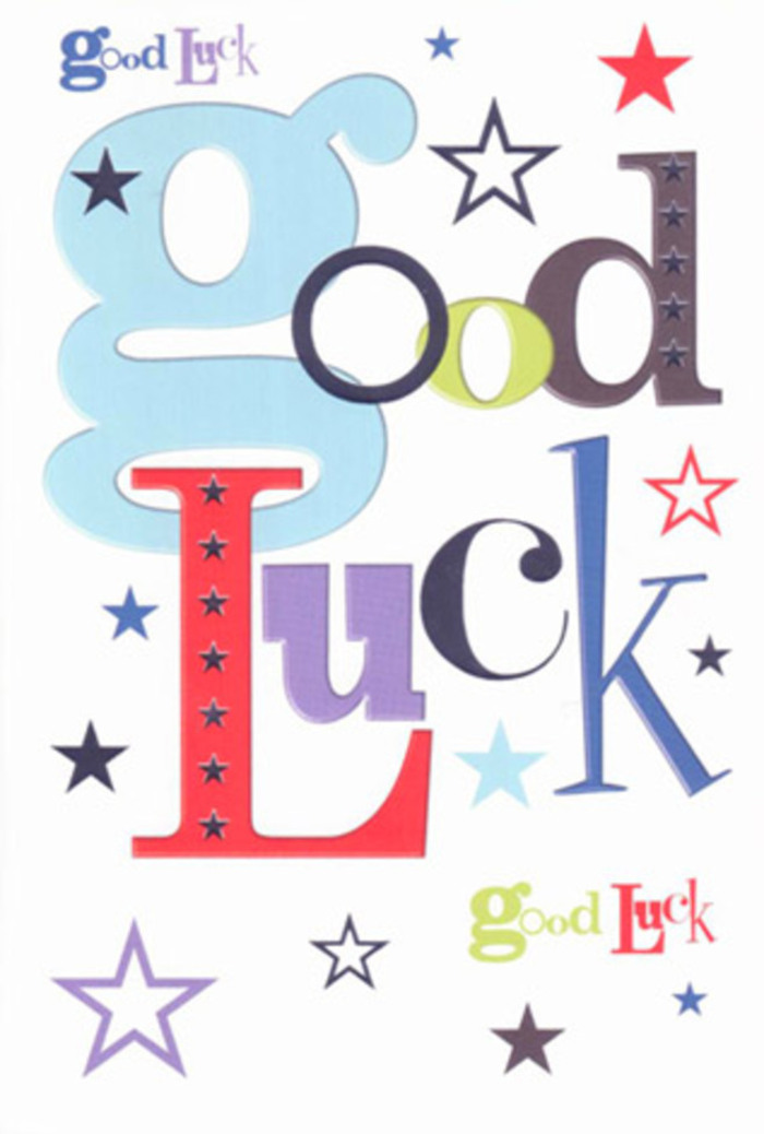 There's an exuberant, heartfelt energy woven throughout this Battersea-inspired good luck card-a visual delight, painted with bold strokes of color and lively fonts that bring to mind the area's mosaic of cultures and creativity. Each letter in 'Good Luck' claims its own space, whether rendered in a wide sweep of baby blue, an elegant brush of midnight, or an enthusiastic red, each brimming with personality and intent. Dotted around the phrase, cheerful stars in varying shades-inky blues, bright reds, and gentle lavenders-sparkle joyously, reminiscent of twinkling riverside lights reflecting over Albert Bridge. The layout breathes with well-spaced white, letting each fragment of encouragement glow on its own, while the card's tactile quality-crisp and substantial-suggests fine craftsmanship akin to a bespoke arrangement at Battersea Florist. The entire piece feels as if it's rooting for you from the sidelines, every letter and star part of a chorus of local voices cheering your leap into the unknown. Perfect for someone starting a new journey in Battersea or celebrating a milestone among friends, this card is a vibrant talisman of hope and friendly enthusiasm, sent with genuine belief in the recipient's bright path ahead.